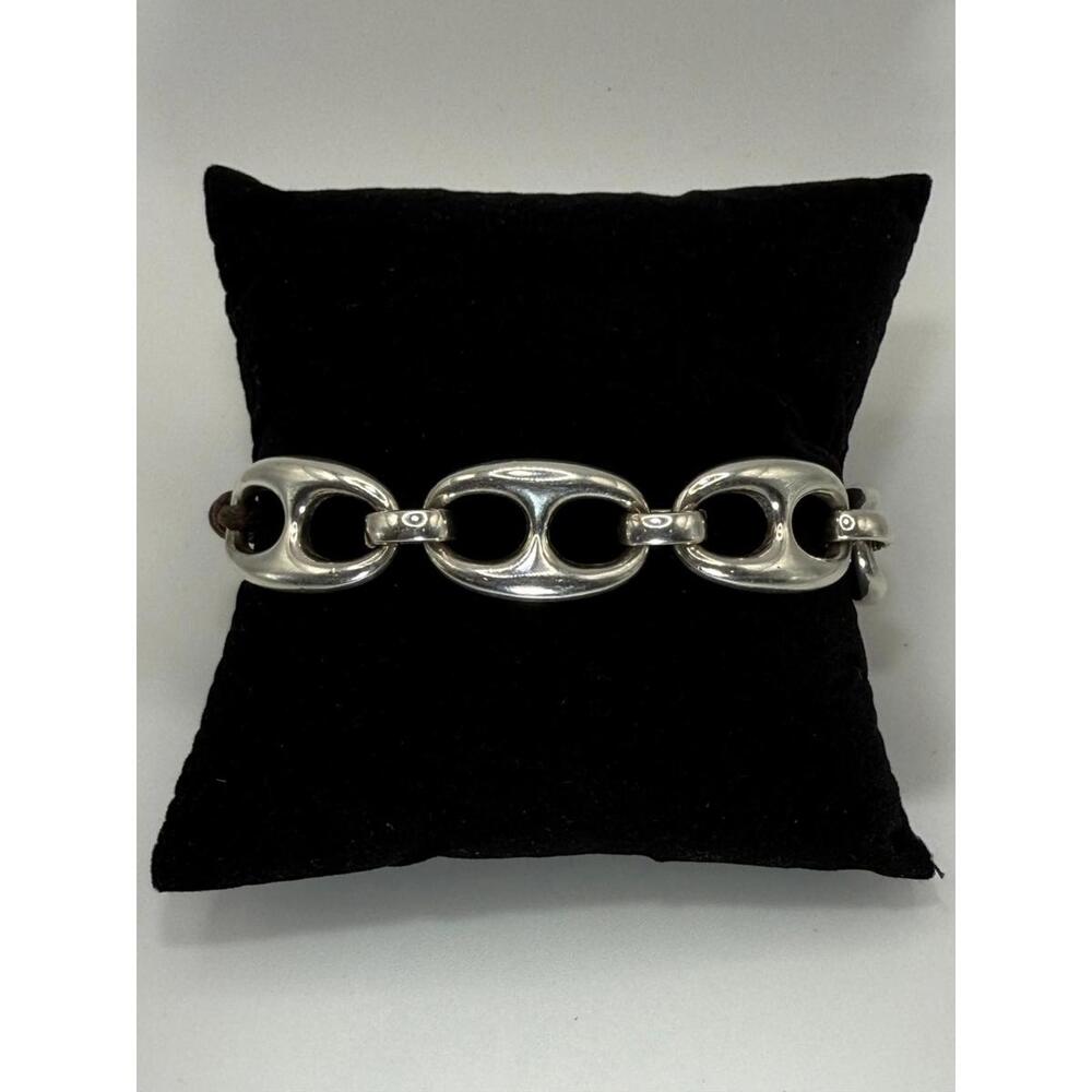 90's Scooter Paris Puffed Mariner Link Nylon Bracelet
